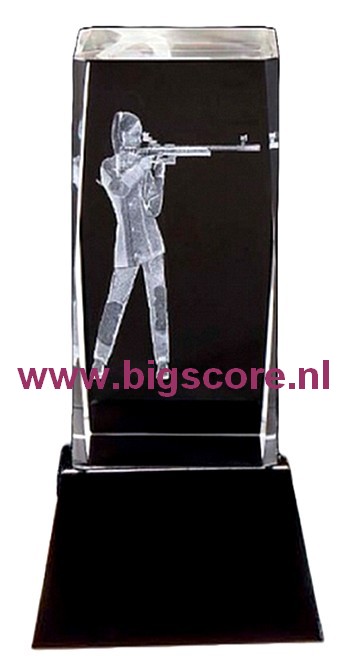 Schieten Dames Vrij 3D Kristal BSST 68230 t/m 68232